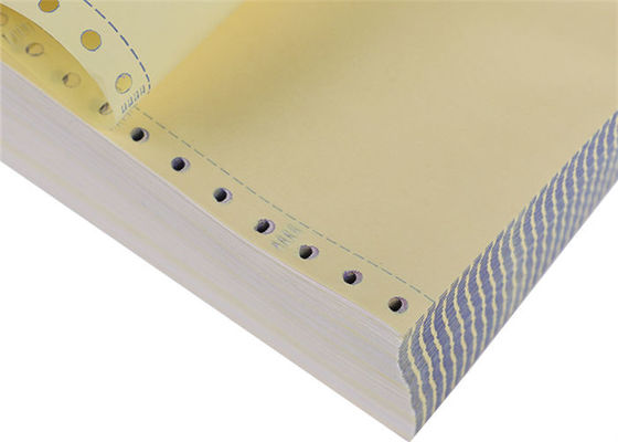 210mmx101mm 80 carta da stampa continua bianca del computer dei CB CMYK