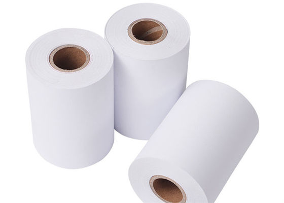 Il centro di plastica dell'ncr 55gsm 17mm ha stampato la carta termica Rolls