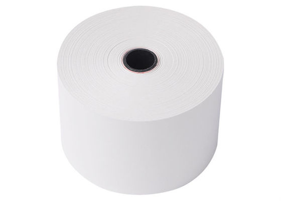 carta termica Rolls di posizione del centro di plastica 12mm ISO9001 di 65g 57X40mm