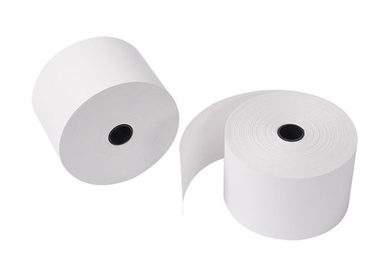 carta termica Rolls di posizione del centro di plastica 12mm ISO9001 di 65g 57X40mm