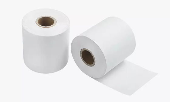 carta di termale stampata 32mm 65gsm Rolls con il centro di plastica nero